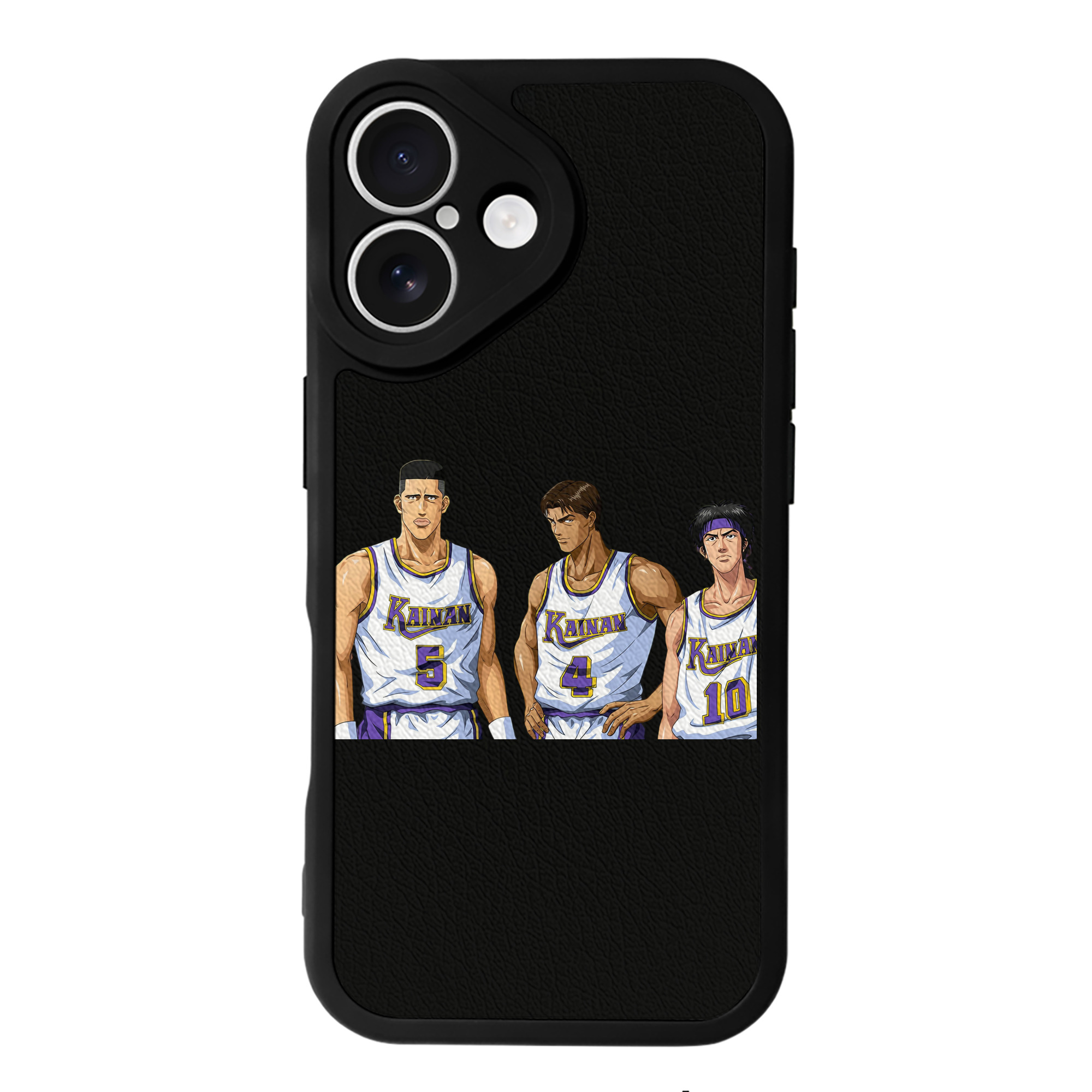 （画像用） SLAM DUNK／スラムダンク 【iPhone 16シリーズ対応】シリコンスマホケース（レザー調） 材質：シリコン